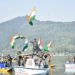 Meri Mati Mera Desh:75 years of indian independence Range Srinagar North CRPF marked the culmination of ‘Azadi ka Amrit Mahotsav’ with boats and shikaaras