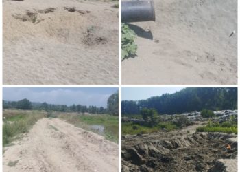 Authorities in deep slumber, Sand mining loot from depot in Jetty Baramulla