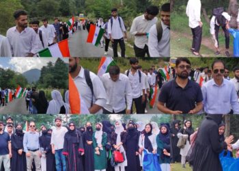 جی ڈی سی ٹنگڈار  نے میگا بھارت  پھیری اور صفائی مہم کا انعقاد کیا