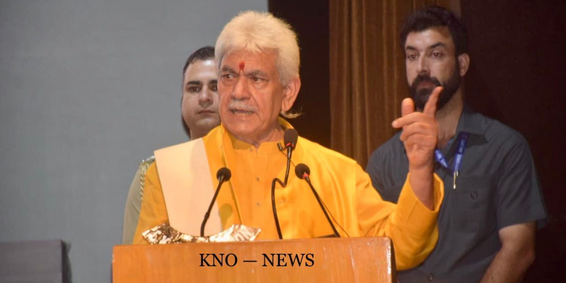 Shops of Conflict profiteers closed forever on Aug 5, 2019; record number of 4.5 lakh pilgrims visit Amarnath cave this year: LG Manoj Sinha