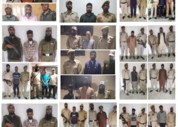 54 Most Wanted & Notorious drug smugglers booked under PITNDPS PSA by Baramulla Police during current year