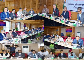 J&K Police hosts 3rd Northern Regional Police Coordination Committee Meeting (NRPCCM) in Srinagar