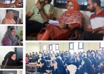 گورنمنٹ ڈگری کالج ماگام میں گاندھی جینتی کی تقریبات کے سلسلے کے تحت مباحثہ اور تقریری مقابلہ منعقد