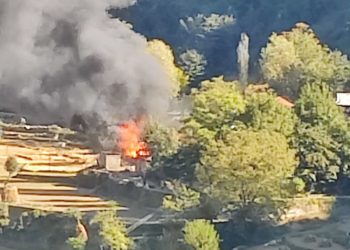 A 7 year old handicapped girl charred to death, residential house gutted in Karnah blaze.