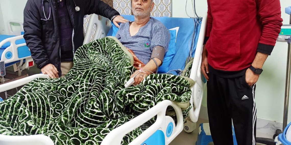 67 Year-old man survives near-fatal heart attack at North End Hospital