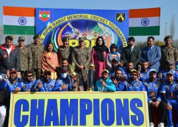 SULTAN WARRIORS CLINCHES THE TITLE OF GENERAL BIPIN RAWAT MEMORIAL TOURNAMENT 2023