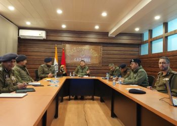 IGP Kashmir Held Meeting Over Law & Order, Security Challenges In Valley