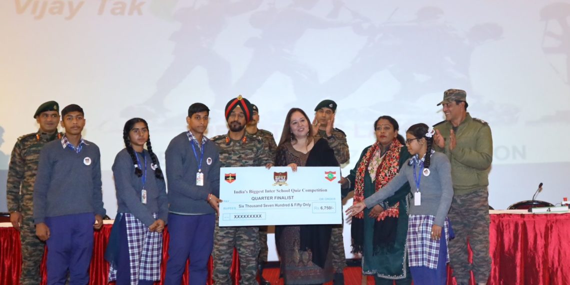 INDIAN ARMY QUIZ-2023 QUARTER FINAL ON 09 NOV 23
