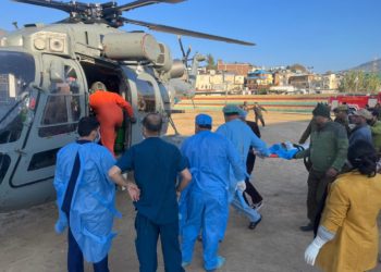 IAF helicopters deployed at site of bus accident in Doda’ Assar