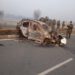 Car catches fire on highway in Kulgam, travellers safe
