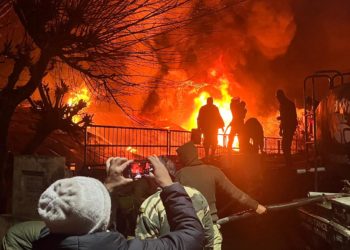 Fire breaks out in ITBP camp Pantha Chowk, Rescue operation launched