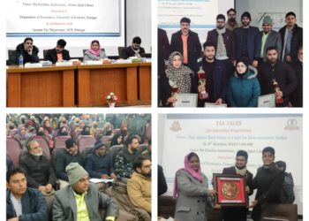 Income Tax Department Conducts Interactive Programme “TAX TALKS” with University of Kashmir Students