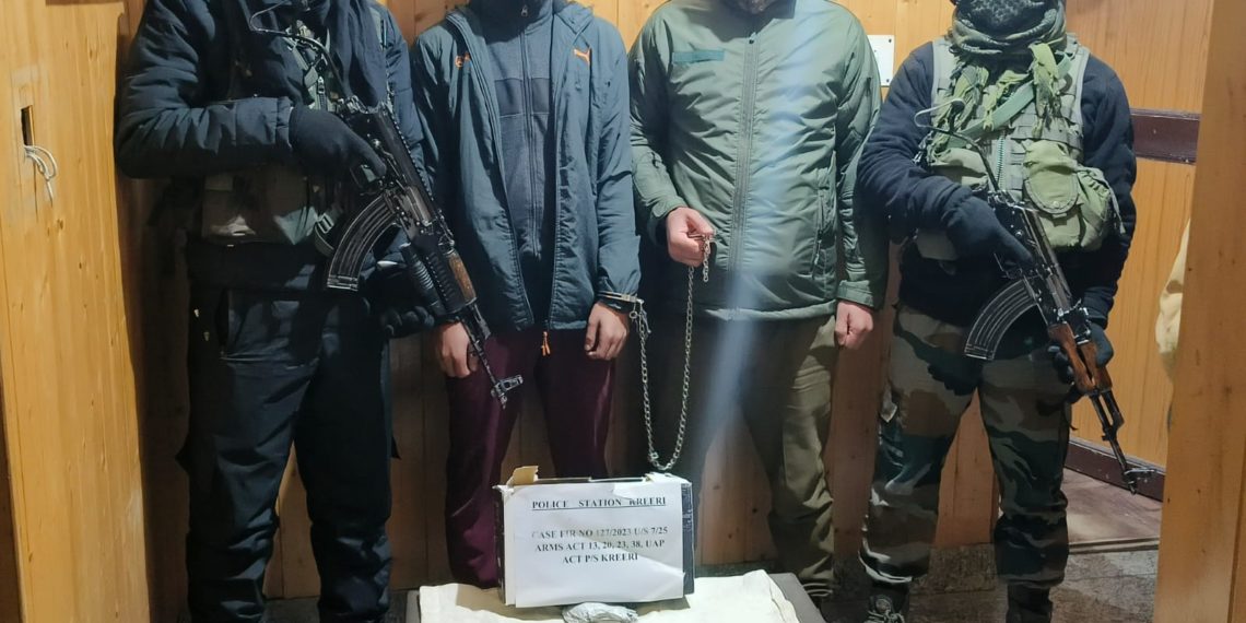 LeT terrorist Associate Arrested Alongside Arms, Ammo in Baramulla: Police