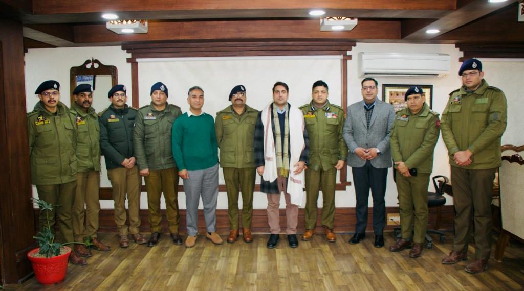 Central Kashmir Range Police & District Police Srinagar on
