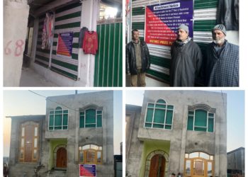 Properties of notorious drug paddlers worth lakhs attached in Pulwama