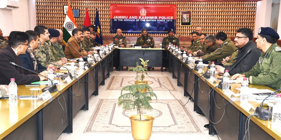 DGP, J&K chairs high level joint security meeting
