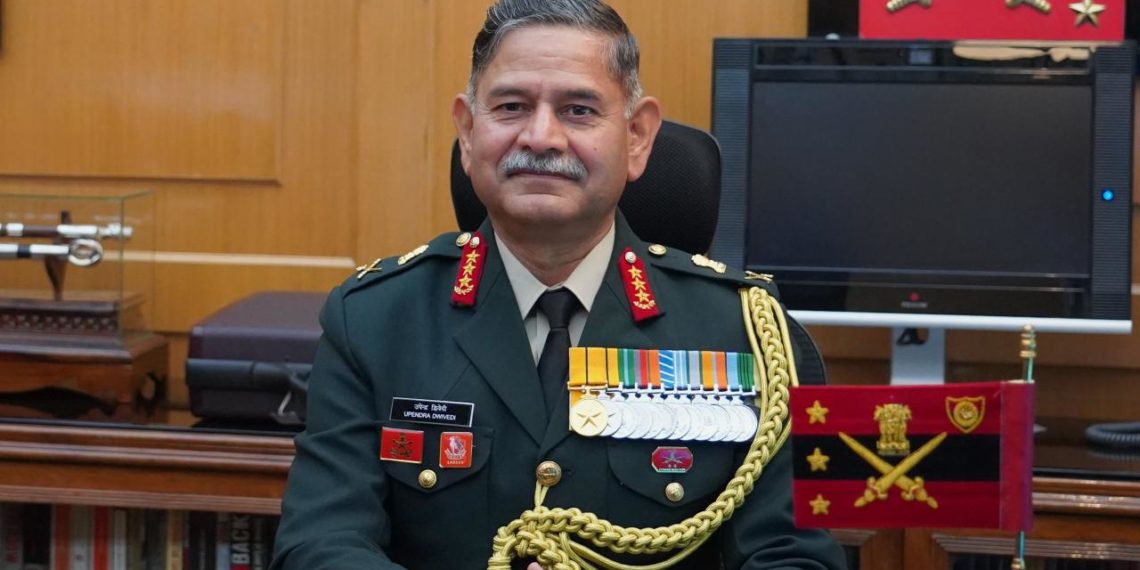 LIEUTENANT GENERAL UPENDRA DWIVEDI TAKES OVER AS VICE CHIEF OF THE ARMY STAFF FROM LIEUTENANT GENERAL MV SUCHINDRA KUMAR