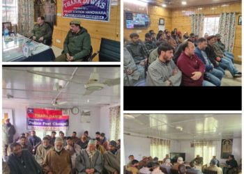 Police observes “Thana Diwas” in Ganderbal & Handwara
