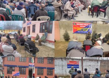 Police facilitates Police Community Partnership Group (PCPG) meetings in Kulgam