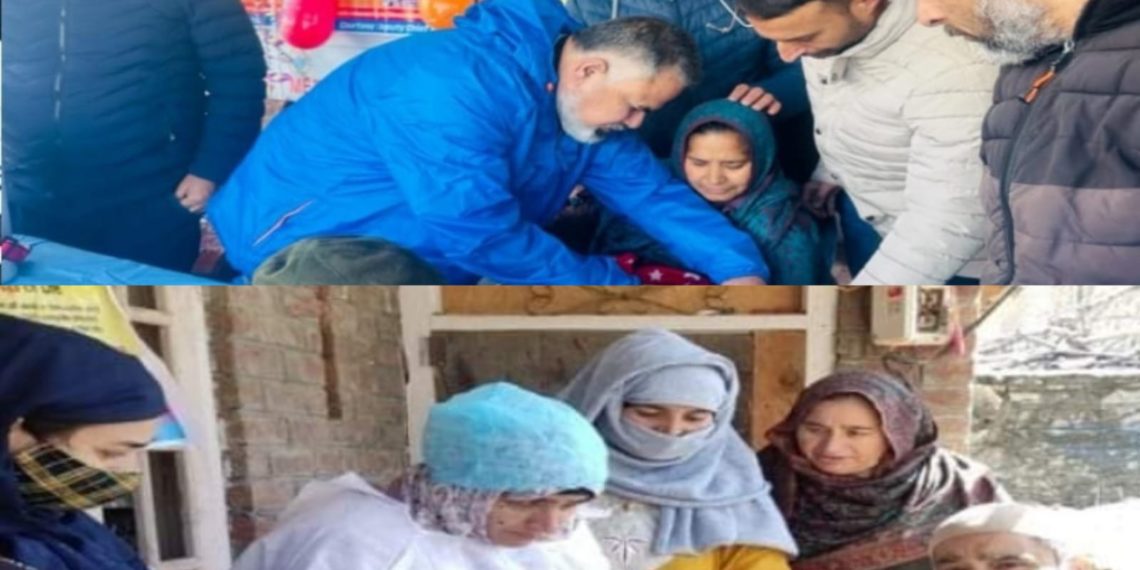 پلس پولیو امیونائزیشن پروگرام کرناہ میں 9818بچوں کو قطرے پلائے گئے