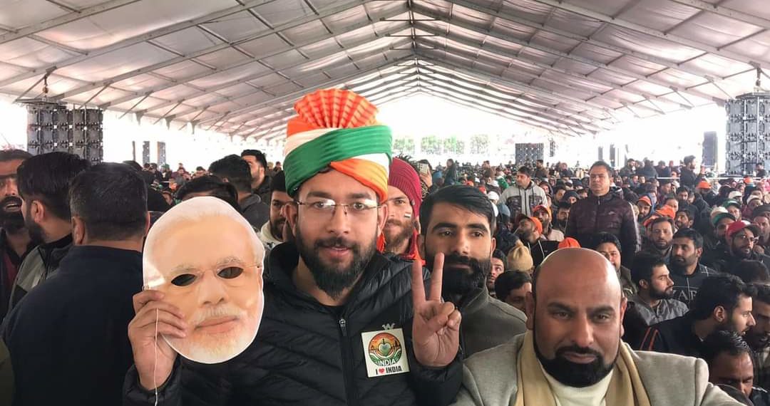 Crowds throng Srinagar’s Bakshi Stadium ahead of PM Modi’s rally