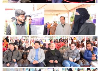 ڈی سی گاندربل نے گاندربل میں سی بی سی کی پانچ روزہ    نمائش کا افتتاح کیا  موثر مواصلات فلاحی اسکیموں کی کامیابی کی کلید ہے: ڈی سی گاندربل