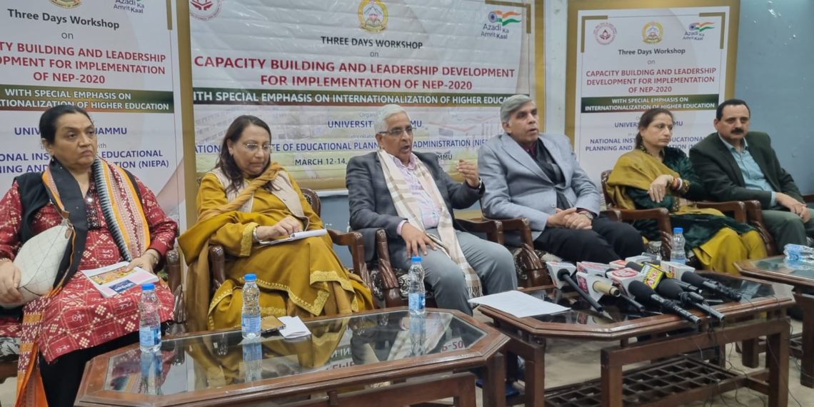 JU set to host a three-day workshop on “Capacity Building And Leadership Development for Implementation of NEP-2020 “