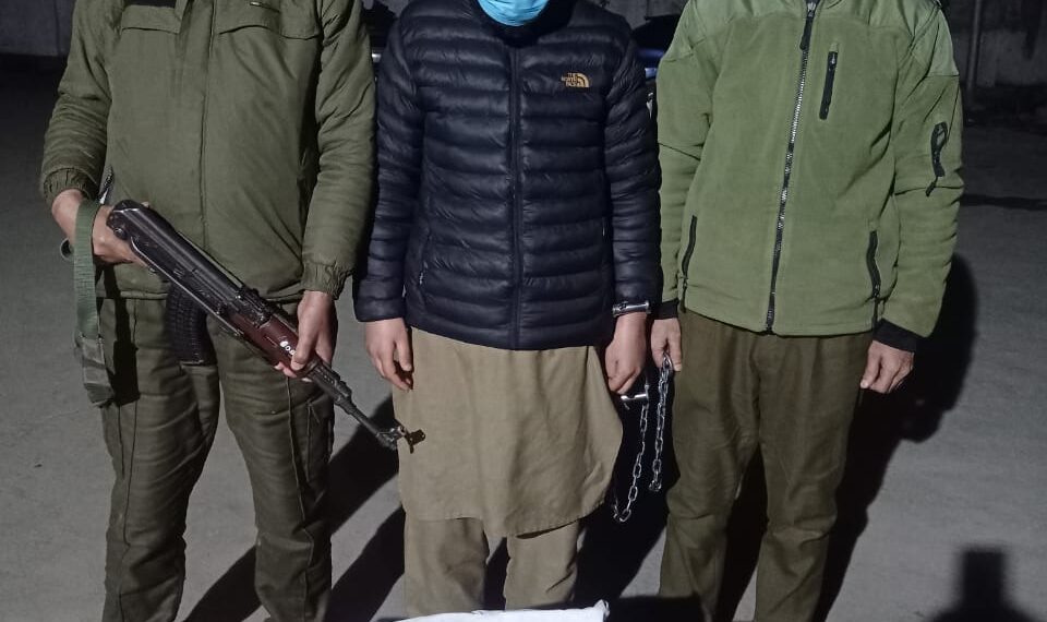 Police arrests drug peddler in Sopore;Psychotropic substances recovered