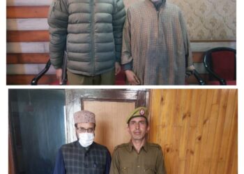 Police arrests 2 absconders evading their arrest for more than 3 decades in Baramulla