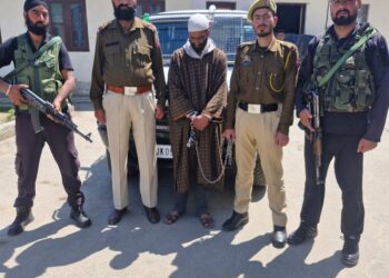 Police booked notorious drug smugglers under PIT NDPS Act in Baramulla