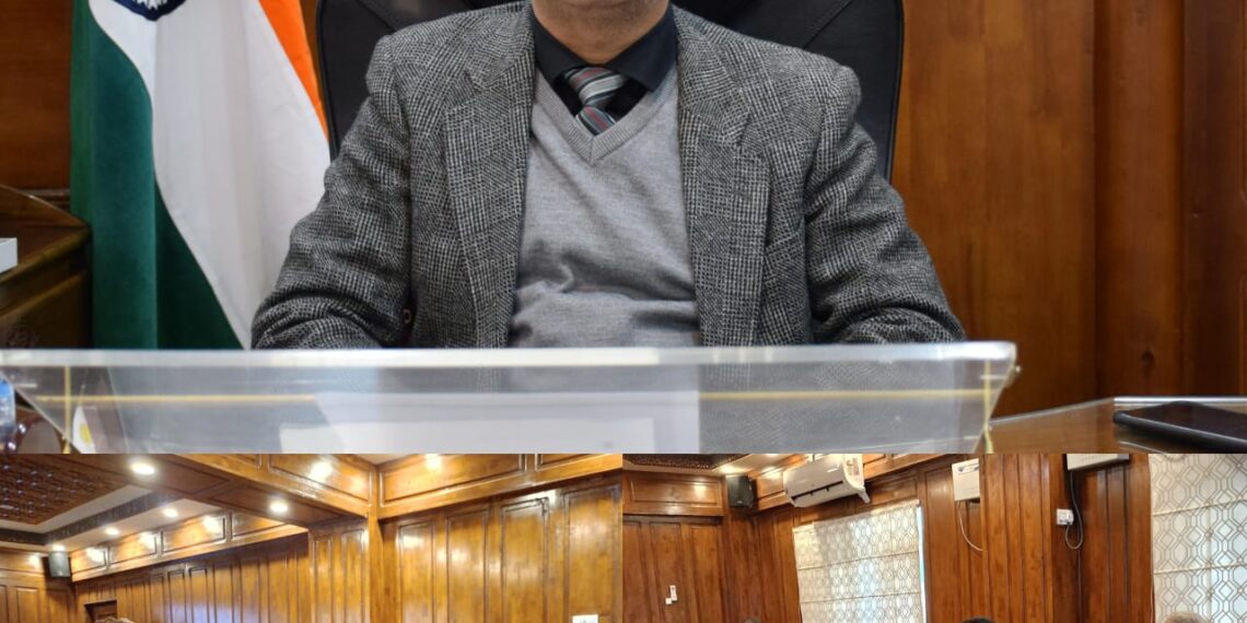 Lok Sabha Elections-2024 DEO Bandipora reviews preparedness