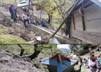 کل  کی خبر کا اثر ،ڈپٹی کمشنر  کپوارہ کی ہدایت پر   تحصیلدار کرناہ نے   سب ڈویژن کے دور دراز  متاثرہ علاقوں کا دورہ کیا