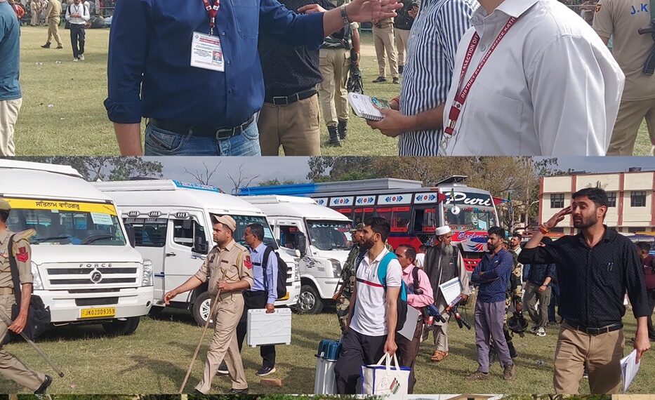 Lok Sabha Elections 2024: 607 polling parties dispatched in GPS-Fitted Vehicles for Polling in Kathua