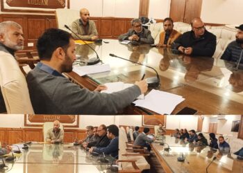 Meeting of DLIDC held at Kulgam