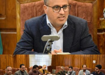 DC Bandipora chairs DRAC meeting