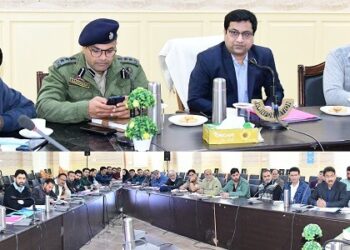 Lok Sabha Elections 2024 EO reviews compliance with election expenditure regulations in Ganderbal Inspects Media Monitoring Cell, Video Monitoring Cell, Joint Control Room