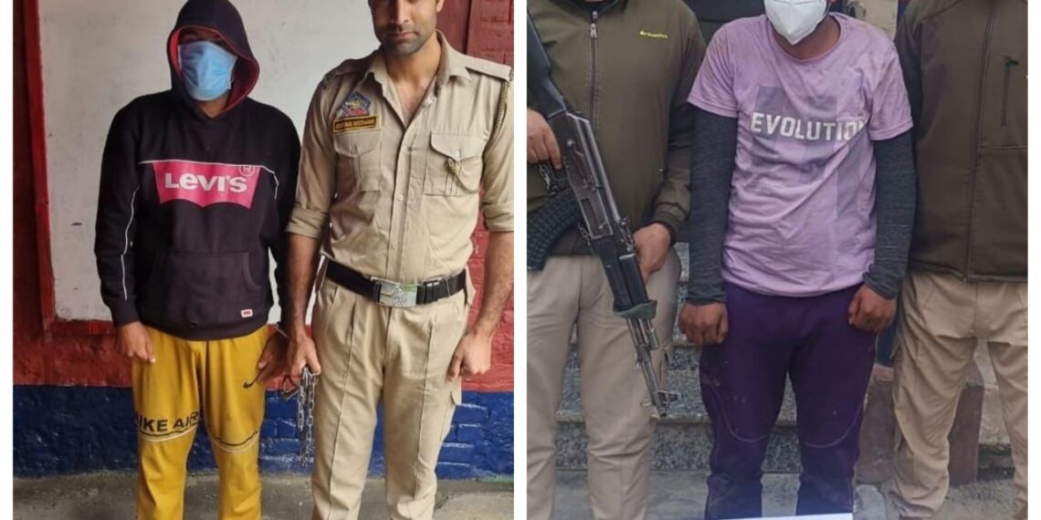 Police arrests 02 drug peddlers; Contraband substances recovered