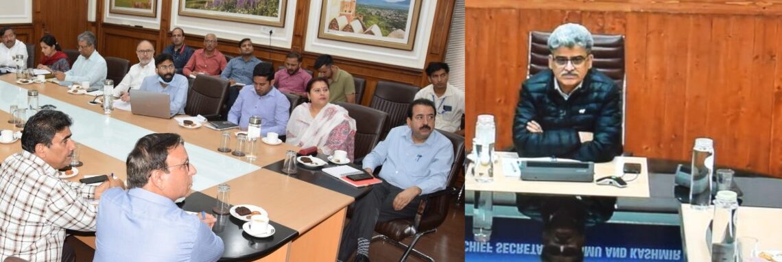 CS assesses progress on development of youth Employment & Skilling portal