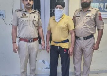 Miran Sahib Police,Jammu arrested accused person absconding in a Rape Case