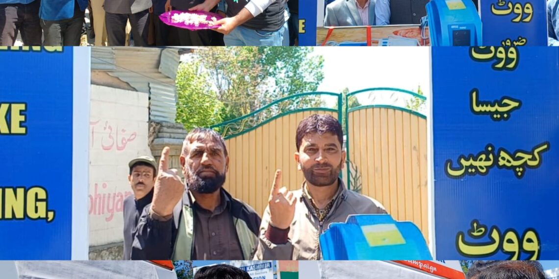 SVEEP: Signature Campaign to promote Voter Awareness Held at Sumbal