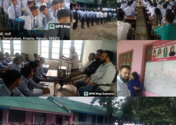 Lok Sabha Elections 2024  SVEEP team Rajouri organises awareness program, signature campaign at GBHSS