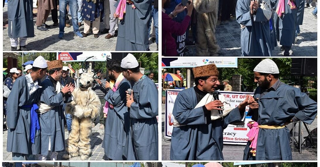 SVEEP: Thematic Nukkad Natak engages thousands at busy Sunday Market, Lal Chowk TRC Buses to echo with election Jingles from May 6: Sapna Kotwal