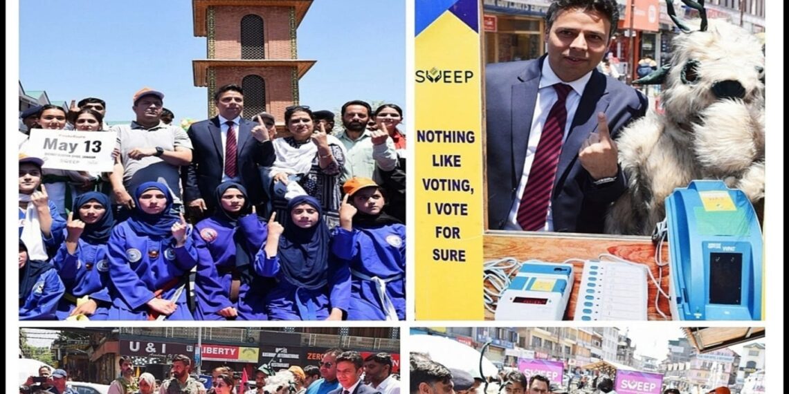 Lok Sabha Elections-2024 Nukkad Natak & Sports activities under SVEEP take centre stage at Ghanta Ghar