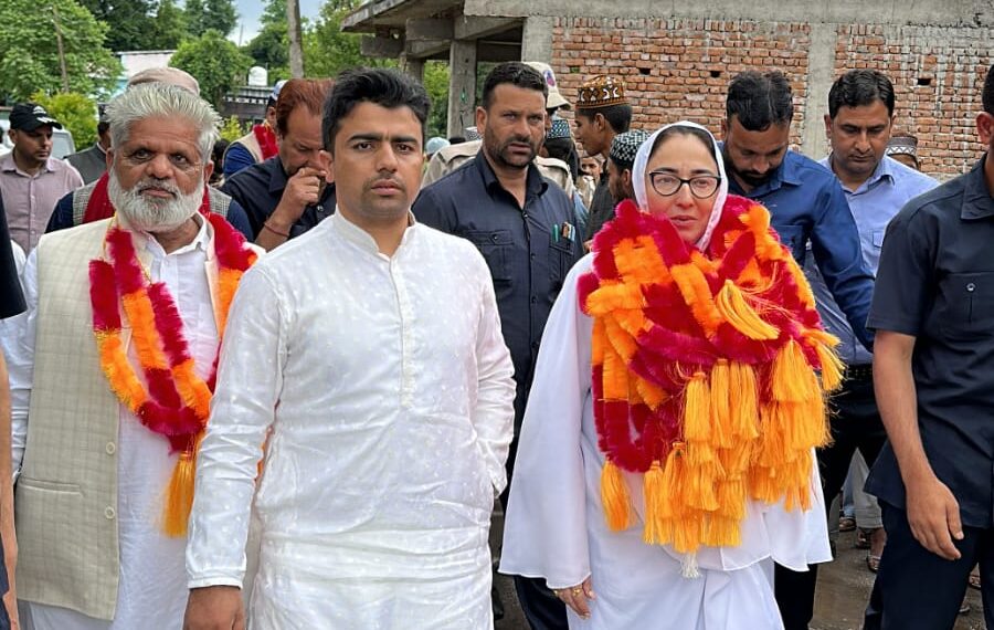Darakhshan visits Mendhar to take stock of the facilities for pilgrims at Sakhi Peer Chhote Shah Shrine