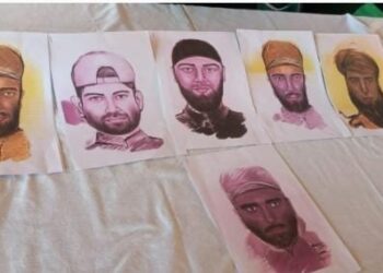 Police releases sketches of six terrorists involved in Basantgarh encounter