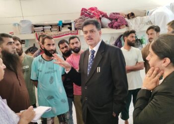 Chairman DLSA Kathua visits District Jail to review condition of Prison, facilities for inmates