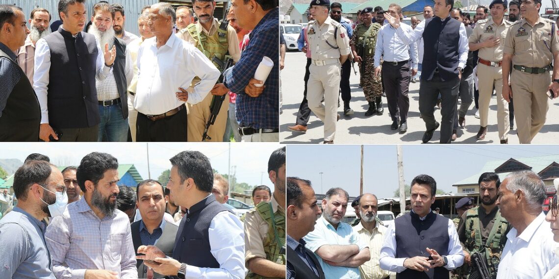 DC Srinagar visits Yatra Transit Camp Pantha Chowk, oversees preparations for annual Shri Amarnath Ji Yatra-2024