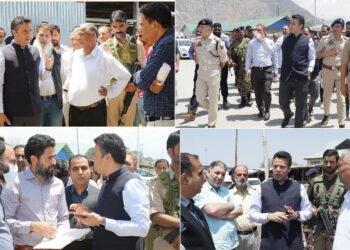 DC Srinagar visits Yatra Transit Camp Pantha Chowk, oversees preparations for annual Shri Amarnath Ji Yatra-2024