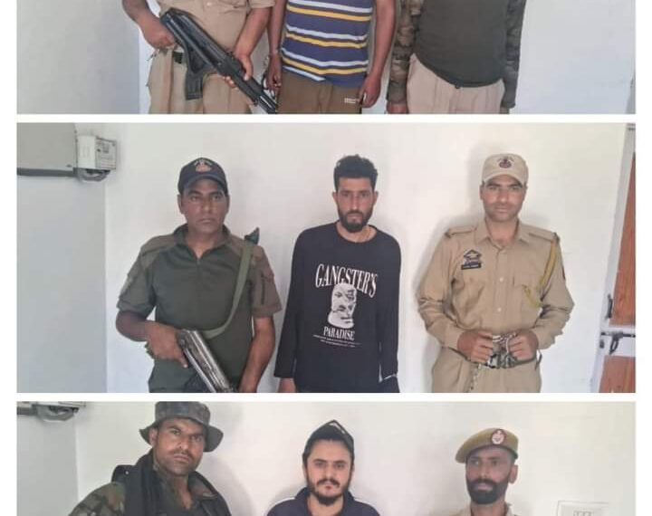 Police books 03 notorious drug smugglers under PIT NDPS Act in Baramulla