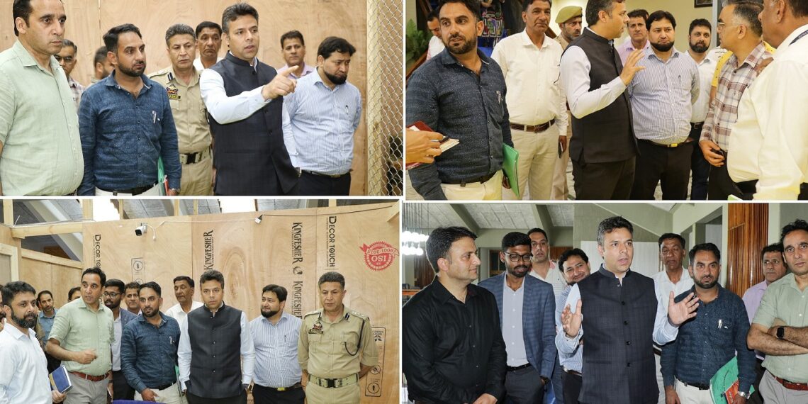 Lok Sabha Elections-2024 Returning Officer Srinagar PC finalizes arrangements for Counting of votes at SKICC-Centaur